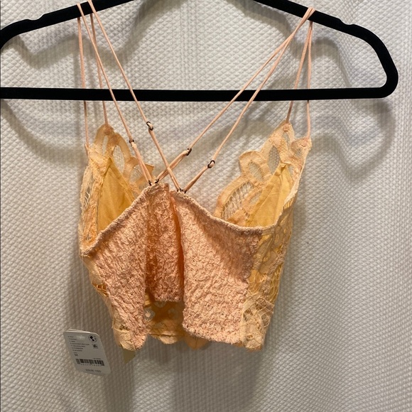 Free People FP One Adella Bralette Peach medium - Picture 9 of 9